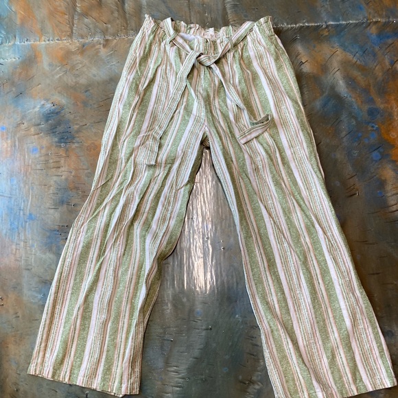 btween Green and White Pants and Top Set Girls Size 12 - Picture 2 of 4